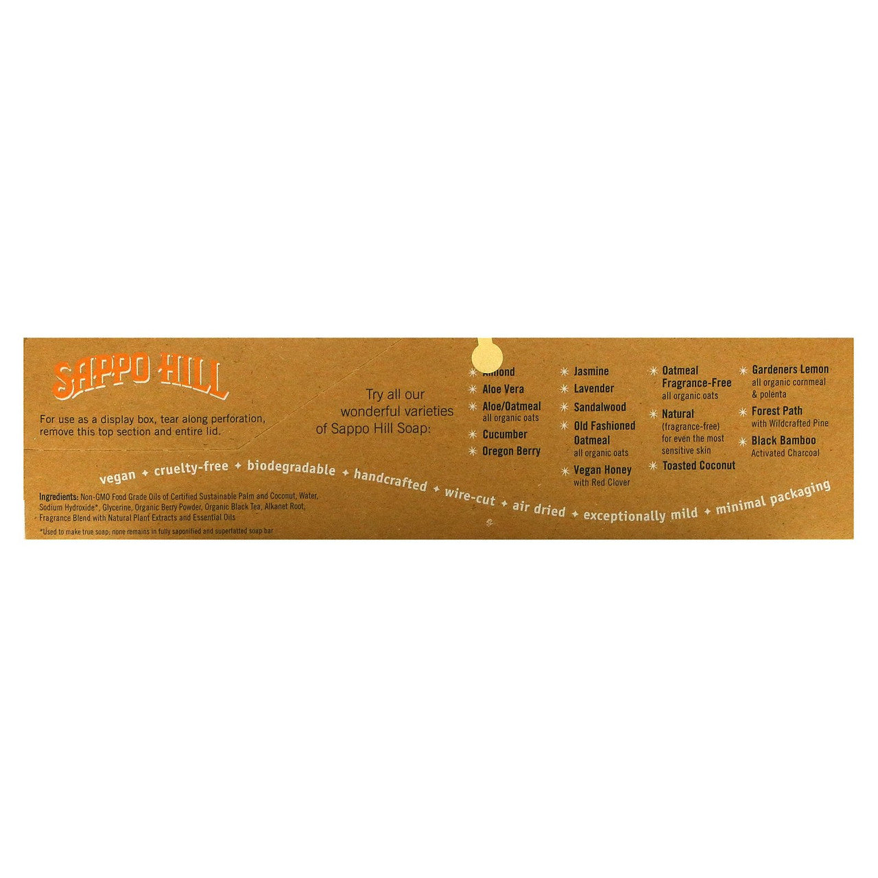 SAPPO OREGON BERRY SOAP ( 12 X 3.5 OZ )